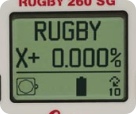rugby display