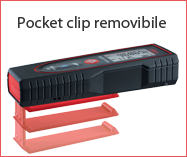 d110 Pocket clip removibile sx